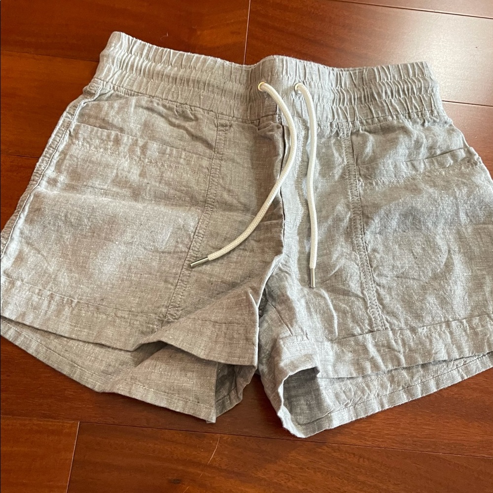 Athleta Cabo Linen 4” Shorts